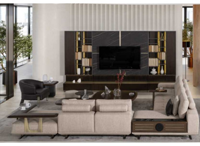 Wunnlandschaft L-Form Ecksofa Couch Design Polster Garnitur Sofa Eck Nei