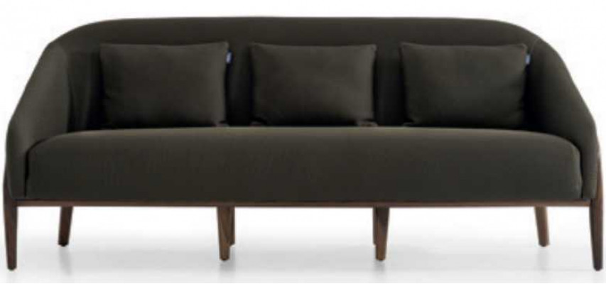 Sofa fir Wunnzëmmer Luxus Modernen Design mat Armleenen Miwwel Sofen
