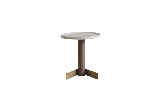Bijeechentafel Wunnzëmmer Miwwel Designer Brongen Stilvollen Holz-Dësch