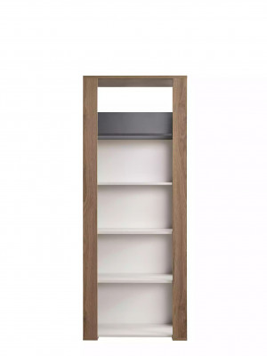 Bicherregal Staregal Kannerregal Regal Bicherkabinett Holz Braun Nei