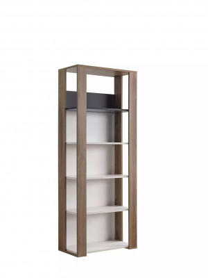 Bicherregal Staregal Kannerregal Regal Bicherkabinett Holz Braun Nei