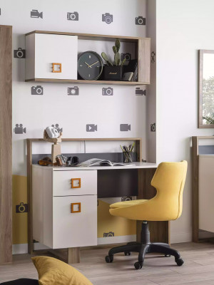 Kanner Miwwel Garnitur Kannerbett Kannerzëmmer Bett Holz Gro Set 9tlg