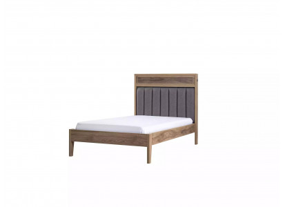 Bettrahmen Kannersmiwwelen Bett Holz Brong Jugendbett 100 cm Klassesch