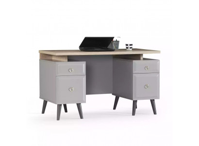 Computerdësch Schreibtisch Kannerschreibtisch Holz Gro Dësch Design