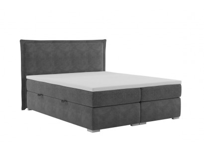 Bett Schlofkummer Duebelbett Luxus Modern Miwwelen Designer Polster Boxspringbett