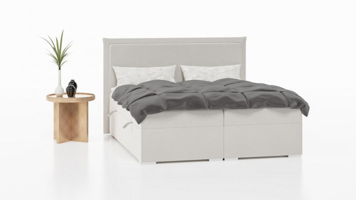 Bett Schlofkummer Duebelbett Luxus Modern Miwwelen Designer Polster Boxspringbett
