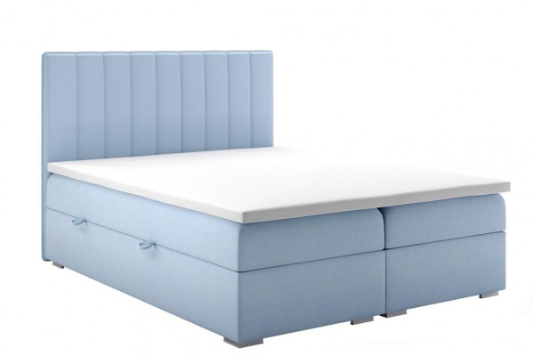 Duebelbett Schlofzëmmer Designer Bett Modern Boxspringbett Luxus Miwwelen