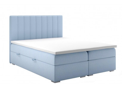 Duebelbett Schlofzëmmer Designer Bett Modern Boxspringbett Luxus Miwwelen