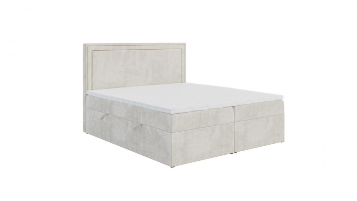 Modern Bett Polster Design Luxus Duebel Miwwelen Schlofzëmmer Boxspringbett Miwwelen