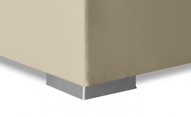 Duebelbett Polster Schlofkummer Bett Modern Miwwelen Polsterbett Boxspringbett