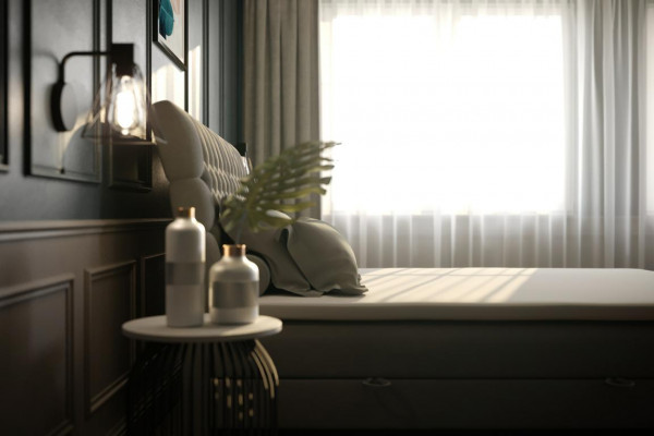 Chesterfield Bett Polster Design Luxus Duebelbett Schlofkummer Boxspringbett