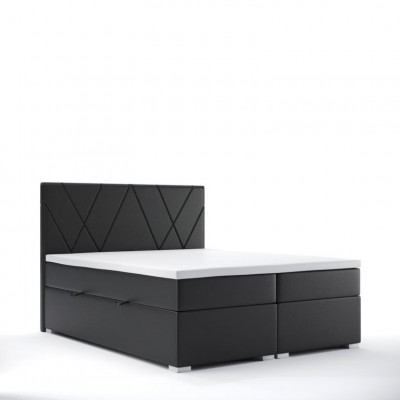 Luxus Schlofkummer Bett Polster Stoffdesign duebel Bett Miwwelen Boxspringbett