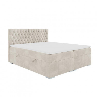 Chesterfield Duebelbett Schlafzimmer Luxusbett Modern Miwwelen Boxspringbett