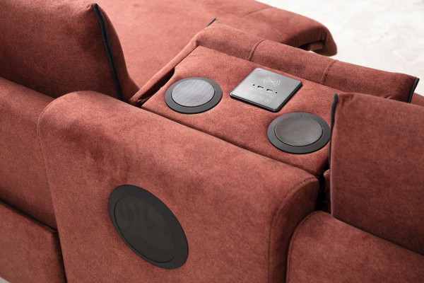 Designer Sofa Wunnzëmmer Neit Polstersofa Véiersëtzer Canapé Modern Miwwelen