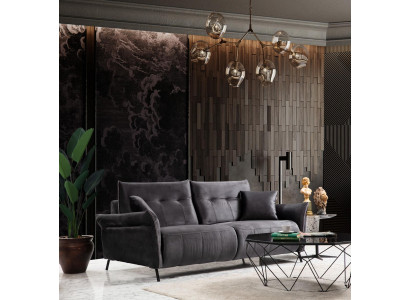 Däitschters Sofa Luxus Modern Wunnzëmmer Polster-Textil Miwwel Canapé Neit