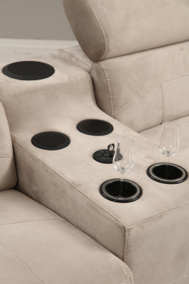 Modern Sofa Canapé Designer Nei Miwwel Luxus Wunnzëmmer Polster Textil
