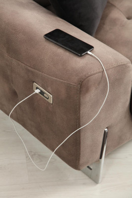 Däitureln Canapé Couch Stil Modern Design Polstermöbel Luxus Textil