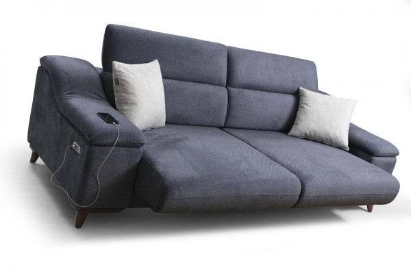 Dreisëtzer Canapé Sofa Wunnzëmmer Polsterméibelen Textil Modern Méibel Nei