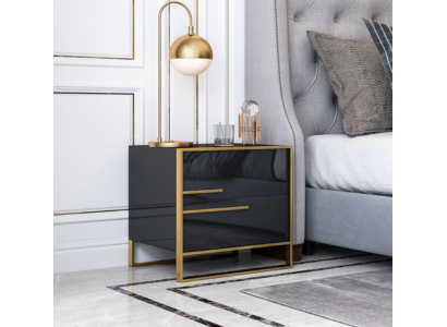 Nuecht Dësch Konsole Säitentisch Schlof Holz Design Zëmmer Dëscher Konsolen