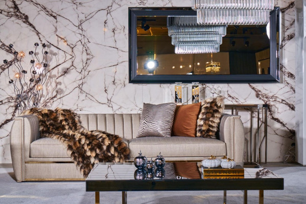 Luxus Dräisotzer Canapé 3 Sëtzer Canapéën Design Modern Design Miwwelen Nei