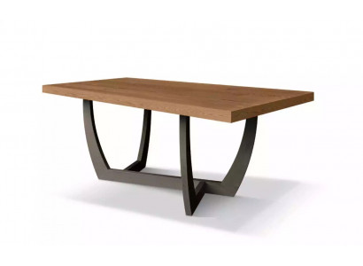 Iessdësch 180cm Holz Kicheldësch Iessdëscher nei brong Dësch modern Dësch