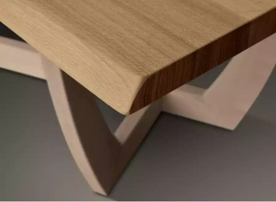 Iesszëmmer Iessdësch 180cm Holz Kichendësch Dësch 90x180 brong modern