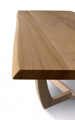 Iesszëmmer Iessdësch 180cm Holz Kichendësch Dësch 90x180 brong modern