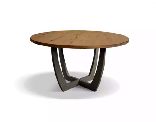 Ronnen Iessdësch Holz ronnen Kichendësch Iessdëscher Stil modern brong 140cm