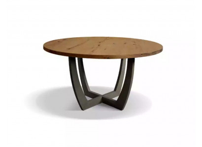 Ronnen Iessdësch Holz ronnen Kichendësch Iessdëscher Stil modern brong 140cm