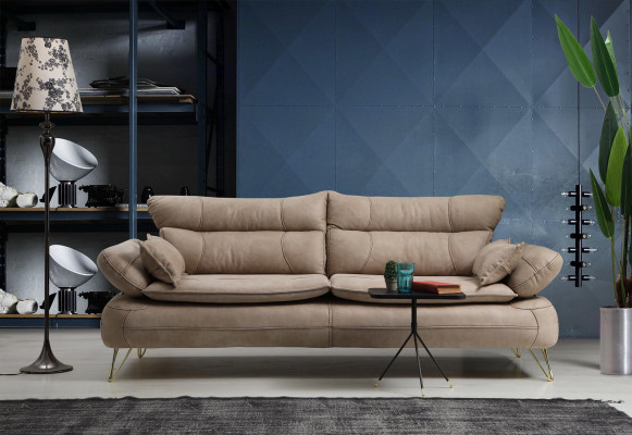 xxl Dräisëtzer Sofa grouss Wunnzëmmer Couch Sofas Miwwelen Polster Couchen