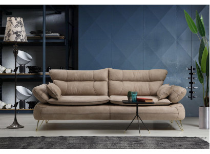 xxl Dräisëtzer Sofa grouss Wunnzëmmer Couch Sofas Miwwelen Polster Couchen
