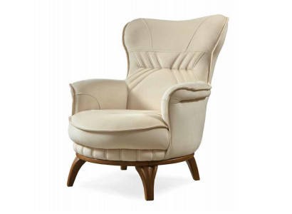 Sëtz Luxus Design Textil Wunnzëmmer Klassesch Stil Lounge Miwwelen