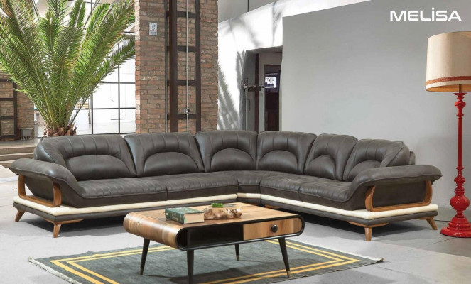 Wunnzëmmer Textil L-Form Sofas Couchen Nei Sofas Eck Ecksofa Couch