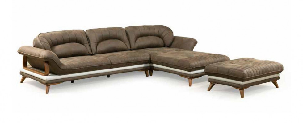 Eckcouch Wunnlandschaft Polster Ecksofa Garnitur Luxus Sofen L Form