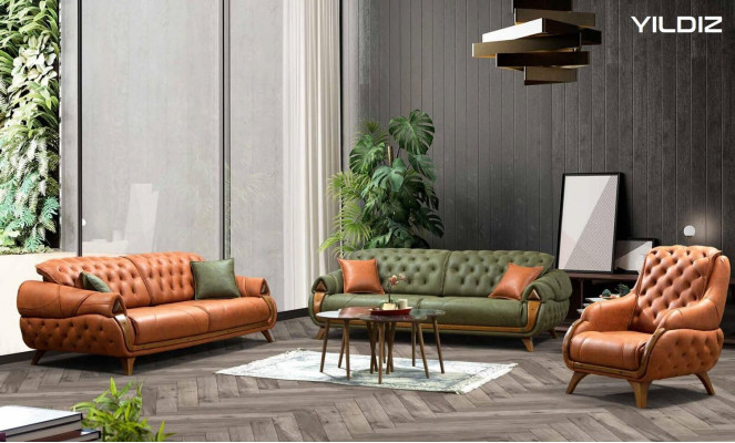 Sëtz Sessell Modern Design Wunnzëmmer Polster Eensëtzer Relax Stil