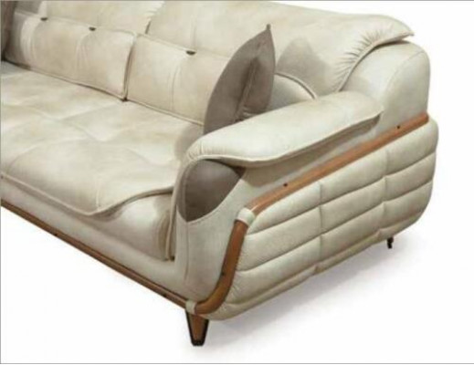 Eckcouch L-Form Stoff Luxus Sofa Wunnlandschaft Polstersofa Couchen
