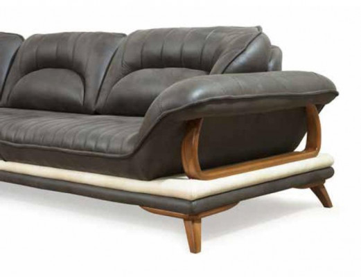 Canapé eckeg L-Form Sofa Canapé Couchage Sofalandschaft Stoffsofa