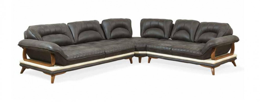 Canapé eckeg L-Form Sofa Canapé Couchage Sofalandschaft Stoffsofa