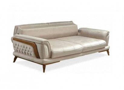 Couch Sofa Klassesche Stil Canapéen Drësëtz Sofa Miwwelen 3 Sëtzplazen