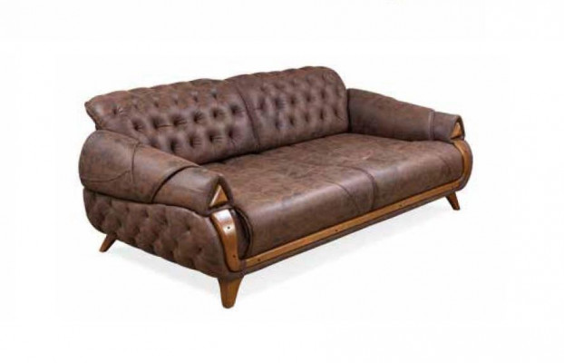 Canapé Klassesch Canapéë Luxus Miwwelen Sofas Canapé Dräisëtzer 3 Sëtzer