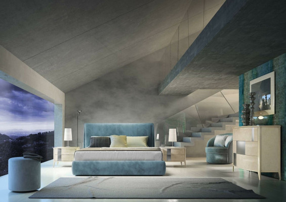 Designer Bett Polster Design Luxus Duebel Hotel Better Schlofzëmmer