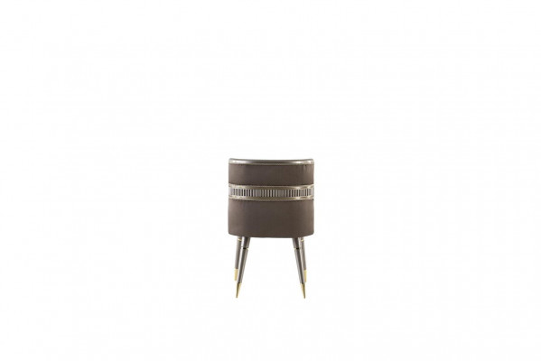 Stull Braun Iesszëmmer Modern Still Iesszëmmer Design Elegant Miwwel Metall Nei