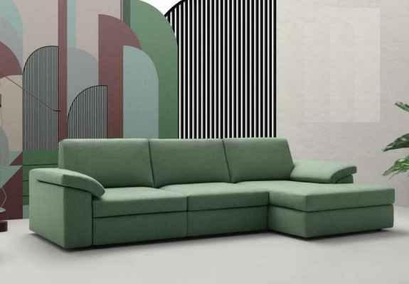 Eckcouch Sofa Italienesch Sofen Couch Couchen Garnitur Miwwelen Stoff alfitalia