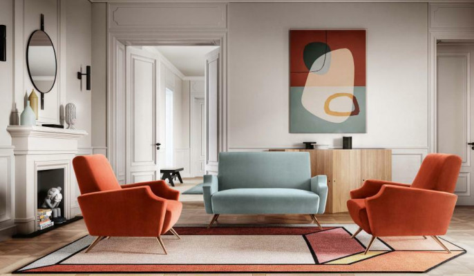 Sofagarnitur 2+1+1 Sëtz Sofa Sëtz Couch Polster Garnitur Modern Couchen Nei