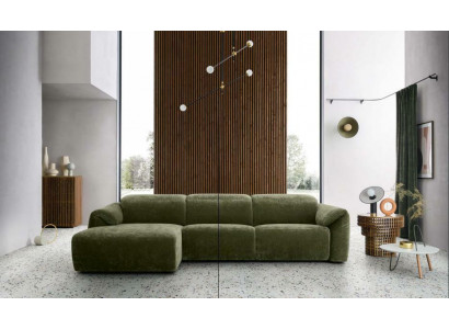 Sofas Textilcouch Canapé Wunnlandschaft Sofa Sëtz Esk Eckcouch L-Form Italienesch Nei
