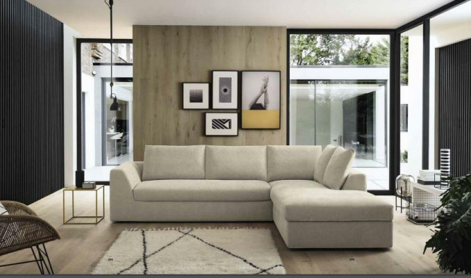 Luxus Ecksofa L-Form Sofas Couch Lieder Miwwelen Sofas Stoff Design Nei alfitalia