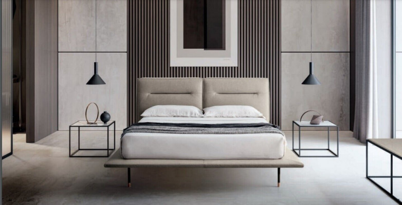 Design Holzmassiv Lieder Better 200x200cm Bett Schlofzëmmer Hotel Better Duebel