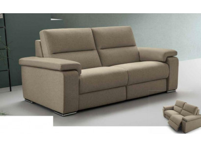 Sofa 3 Sëtzer Sofasen Sëtz Couche Polster Sofa Modern Couchen Dräisëtzer Textil Nei