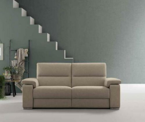 Sofa 3 Sëtzer Sofasen Sëtz Couche Polster Sofa Modern Couchen Dräisëtzer Textil Nei