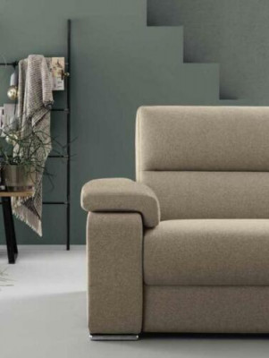 Sofa 3 Sëtzer Sofasen Sëtz Couche Polster Sofa Modern Couchen Dräisëtzer Textil Nei